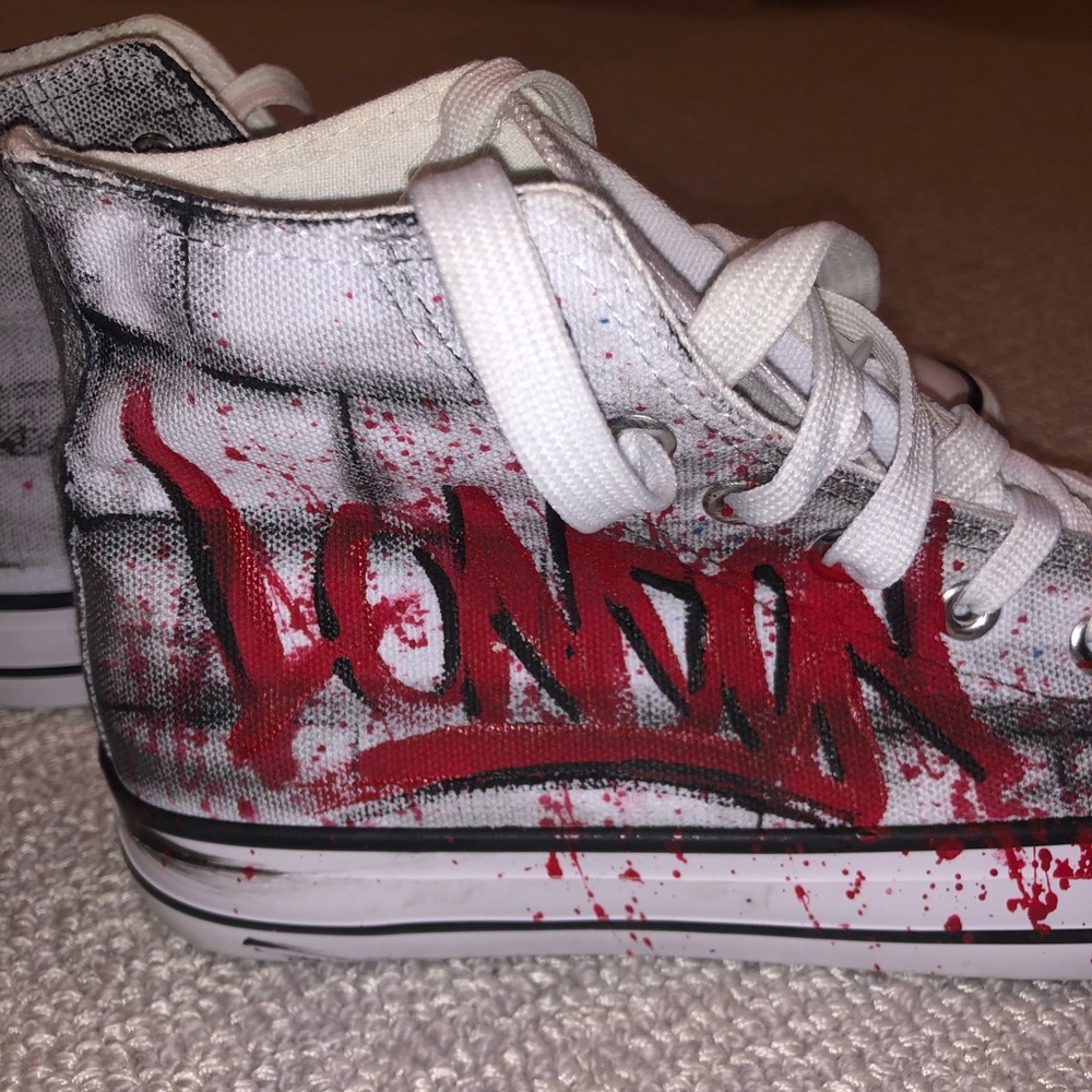 Women’s High Top London Underground Sneakers